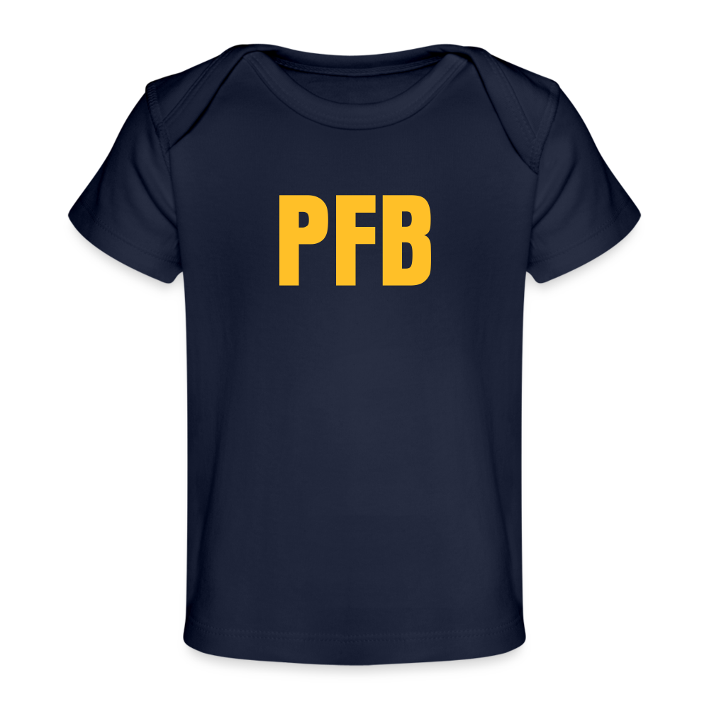 PFB Organic Baby T-Shirt - dark navy