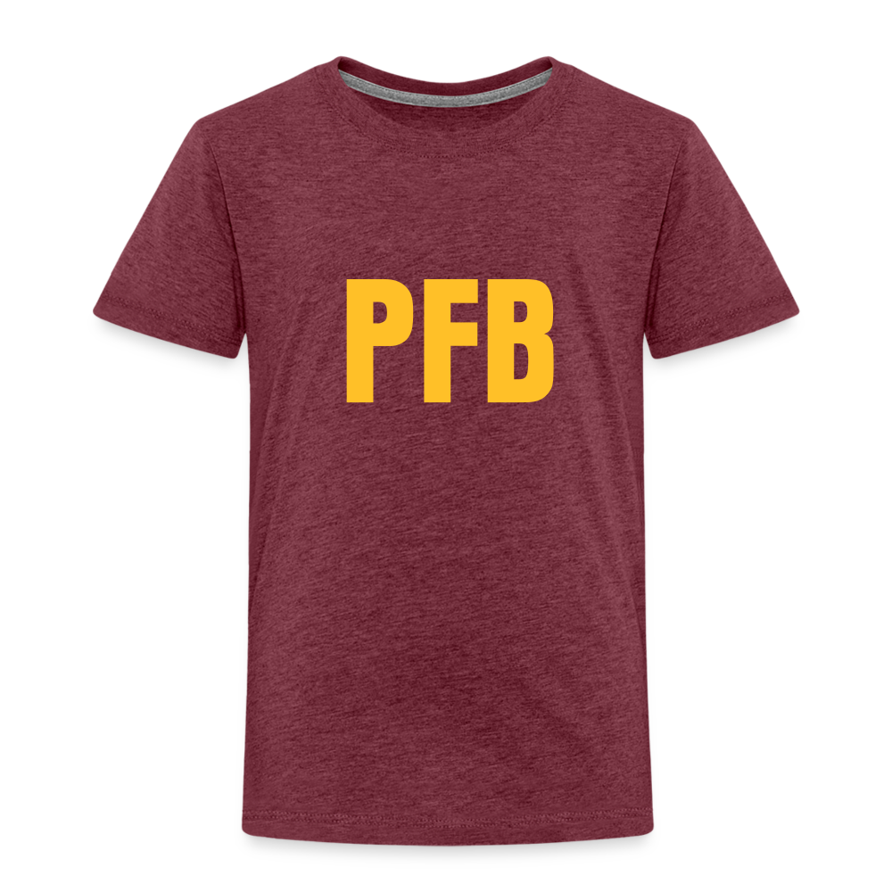 PFB : Kids' Premium T-Shirt - heather burgundy